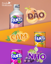 Fanta Nhật Bản - Fanta Cam - Lon 160ml