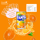 Fanta Nhật Bản - Fanta Cam - Lon 160ml