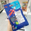 Kẹo mút Unimat Riken - Xanh (Canxi)/Vàng (DHA) - Gói 10 que