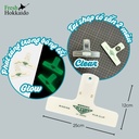 [penco] Kẹp nhựa - Plastic Clip - Trong suốt/Dạ quang