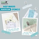 [penco] Kẹp nhựa - Plastic Clip - Trong suốt/Dạ quang