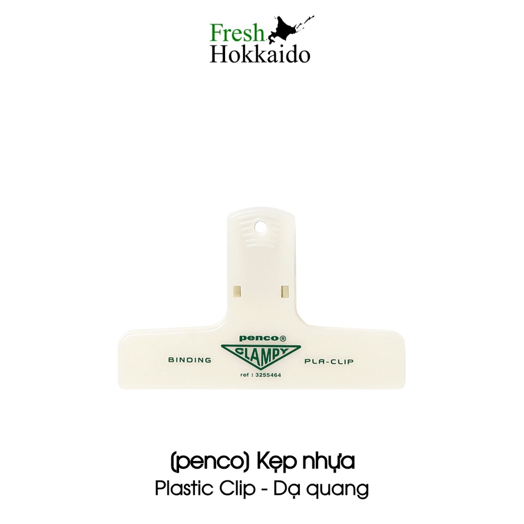 [penco] Kẹp nhựa - Plastic Clip - Trong suốt/Dạ quang