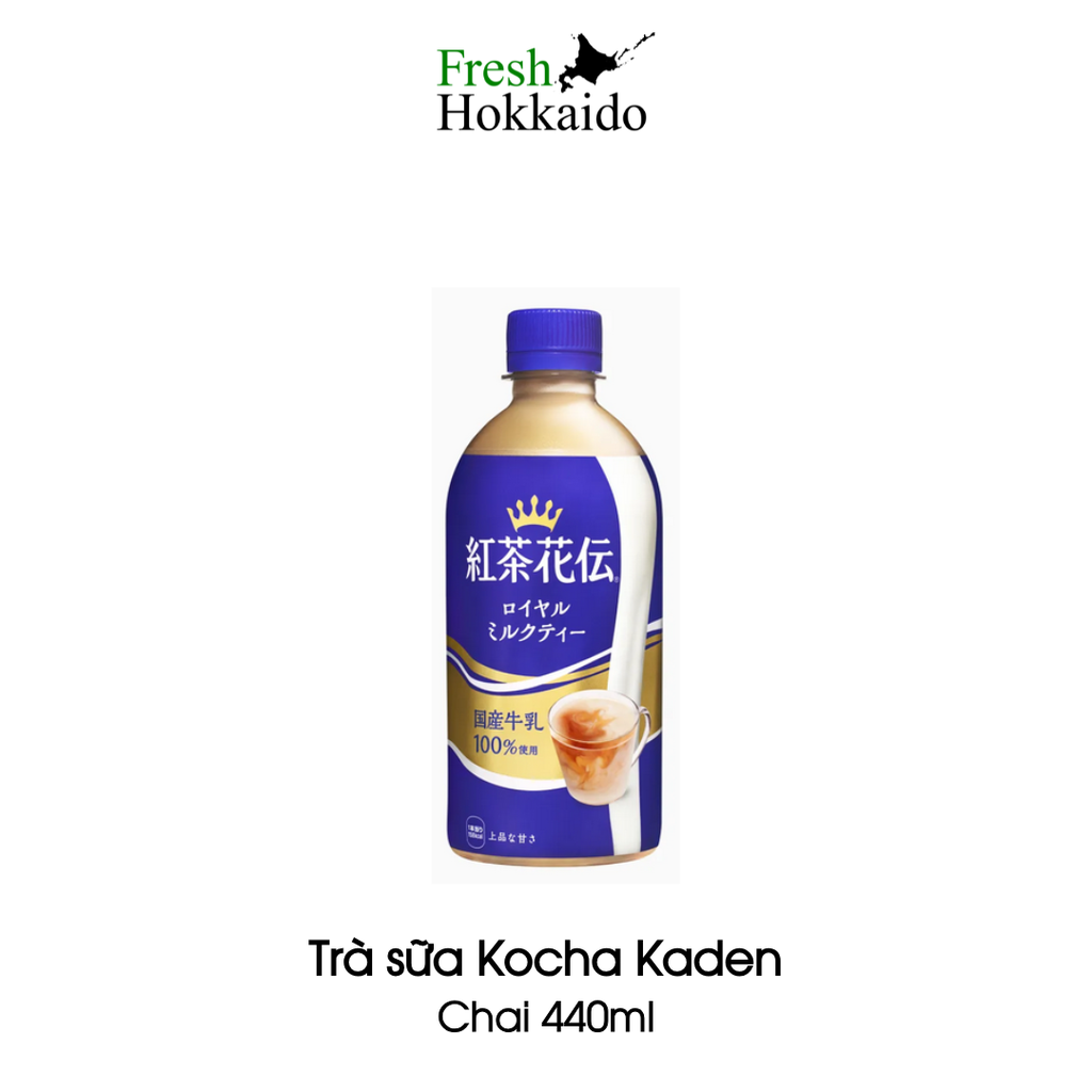 Trà sữa Kocha Kaden Royal Milk Tea - Chai 440ml