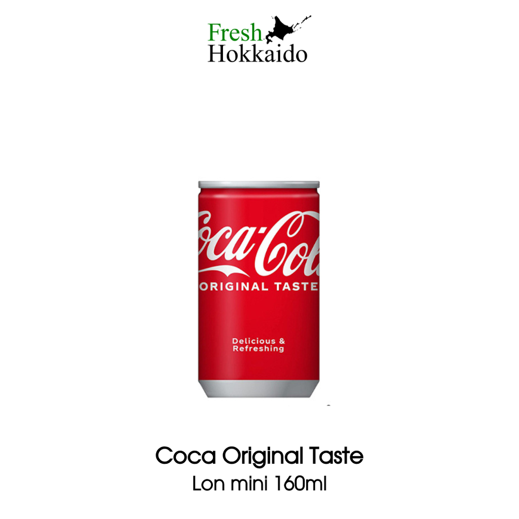 Coca Nhật Bản - Coca Original Taste - Lon 160ml