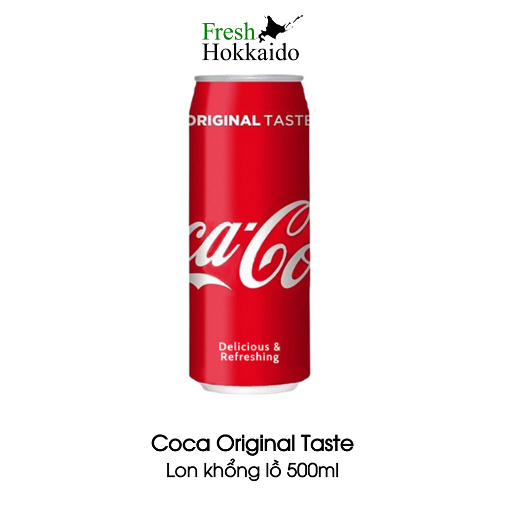 Coca Nhật Bản - Coca Original Taste - Lon 500ml