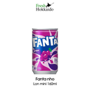 Fanta Nhật Bản - Fanta Nho - Lon 160ml