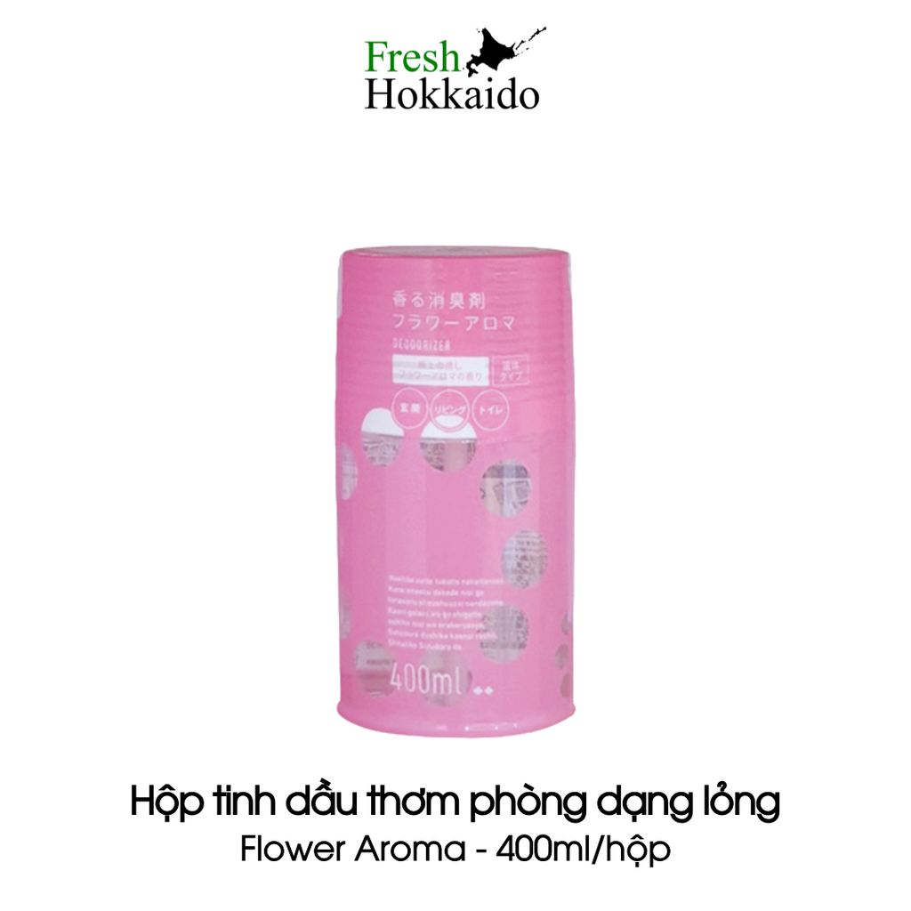 [SATSUDORA] Hộp tinh dầu thơm phòng dạng lỏng  – Flower Aroma - Hộp 400ml