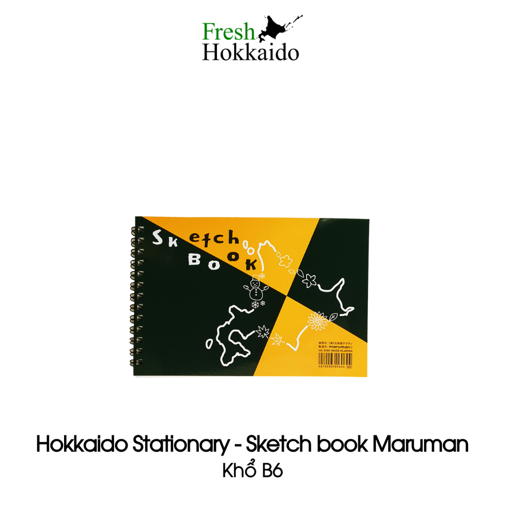 Sketch book Maruman khổ B6/B5