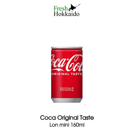 [20684836363] Coca Nhật Bản - Coca Original Taste - Lon 160ml