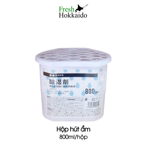 [23444907675] [SATSUDORA] Hộp hút ẩm - Hộp 800ml